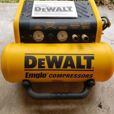 Dewalt Emglo compressor, like new!