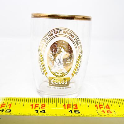 COORS LIGHT LARGE SHOT GLASS