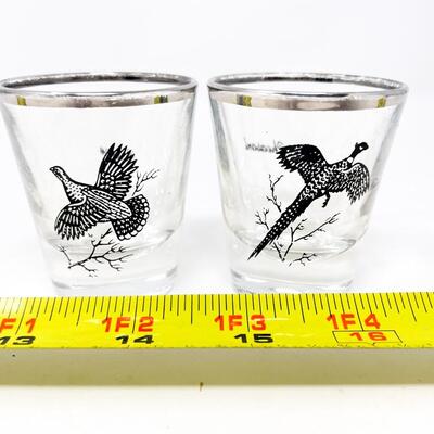 GROUSE & PHEASANT SHOT GLASSES