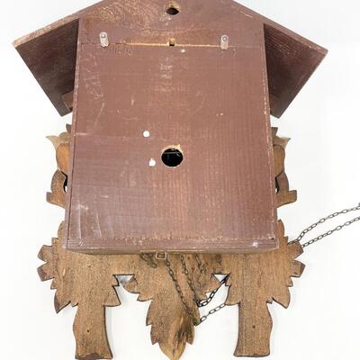 GERMAN REGULA SCHMECKENBECHER BLACK FOREST WOODEN CUCKOO CLOCK