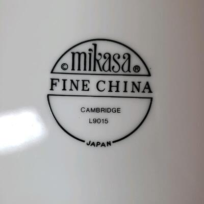 Set of Mikasa fine china. 8 place settings