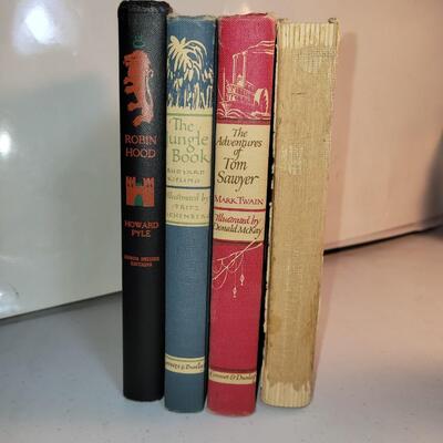 4 old books