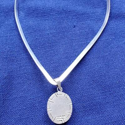 Sterling Choker & Pendant