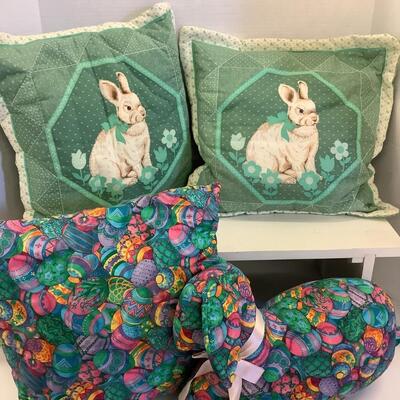 994 Rabbit Pillows and Bunny Doorstop