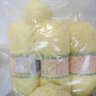 15+ Skeins of Fine Yarn, Various Types and Weights and Colors.  See Pictures.