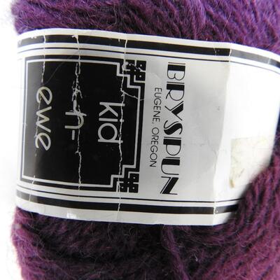 16 Skeins of Yarn:  Various Type, Weight and Color (See Pictures)`