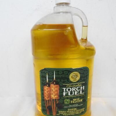 Citronella Torch Fuel Bite Fighter, OPENED