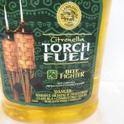 Citronella Torch Fuel Bite Fighter, OPENED