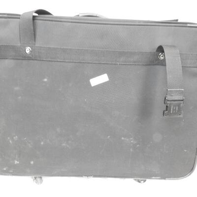 Black Briggs & Riley Luggage w/Wheels: Interior: 10in Deep, Several Pockets