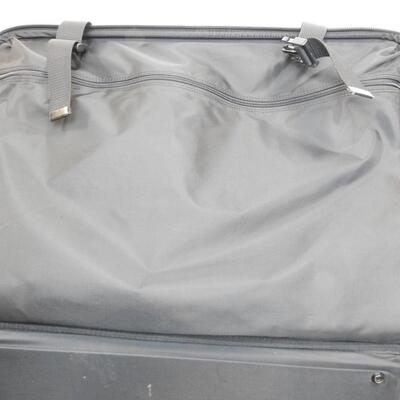 Black Briggs & Riley Luggage w/Wheels: Interior: 10in Deep, Several Pockets