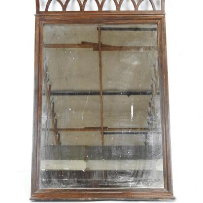 Vintage Mirror with Wood Frame 22" x 36"
