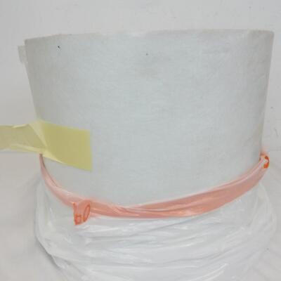 Roll of Fiberglass 14in x 12in, White