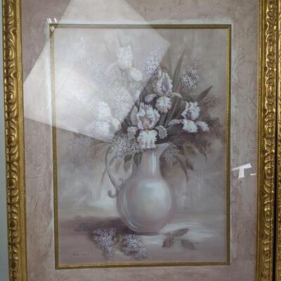 White Bounty I and White Bounty II by Vivian Flasch, Framed Prints