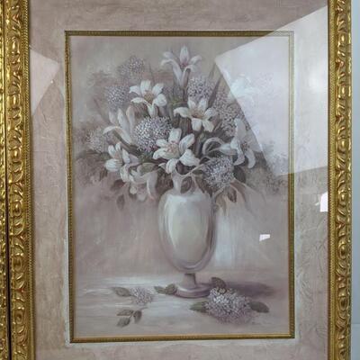 White Bounty I and White Bounty II by Vivian Flasch, Framed Prints