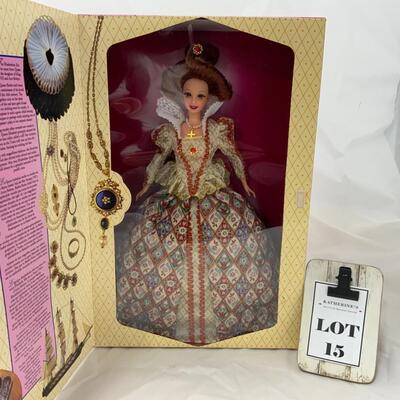 -15- Elizabethan Queen Barbie (1994) | Great Eras | Collector Edition