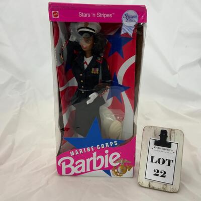-22- Marine Corps Barbie (1991) | Stars â€˜n Stripes | Special Edition