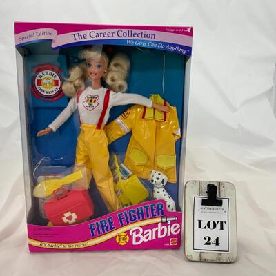-24- Fire Fighter Barbie (1994) | Career Collection | Special Edition