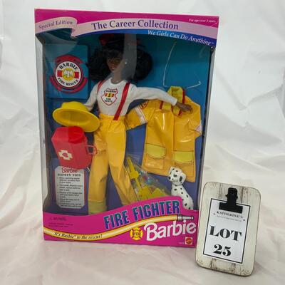 -25- Fire Fighter Barbie (1994) | Career Collection | Special Edition