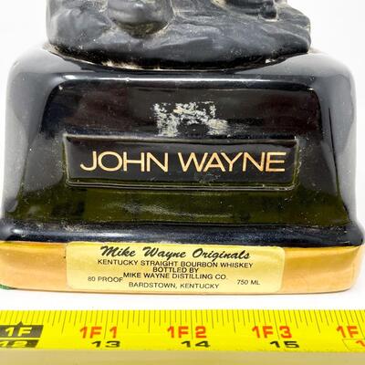 18â€ JOHN WAYNE CERAMIC WHISKEY DECANTER - LIMITED EDITION MIKE WAYNE ORIGINALS