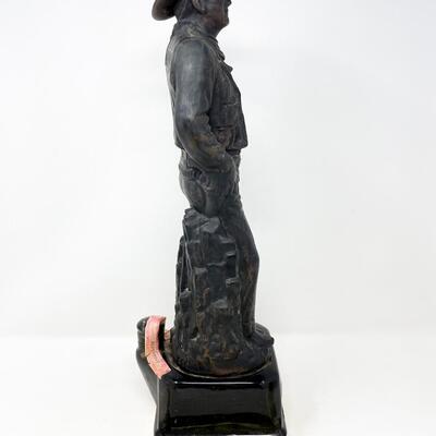 18â€ JOHN WAYNE CERAMIC WHISKEY DECANTER - LIMITED EDITION MIKE WAYNE ORIGINALS