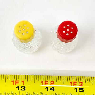 VINTAGE 2â€ SALT & PEPPER SHAKERS #1