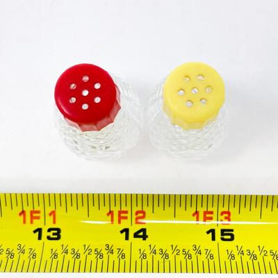 VINTAGE 2â€ SALT & PEPPER SHAKERS #2