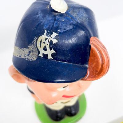 1962 6.5â€ KANSAS CITY ATHLETICS BASEBALL BOBBLEHEAD