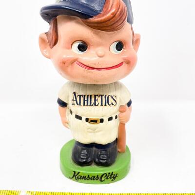 1962 6.5â€ KANSAS CITY ATHLETICS BASEBALL BOBBLEHEAD