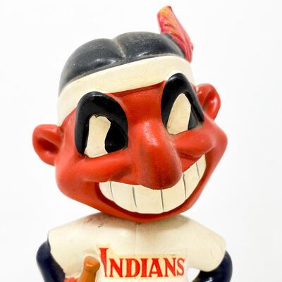 1962 7â€ CLEVELAND INDIANS BASEBALL BOBBLEHEAD