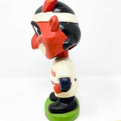 1962 7â€ CLEVELAND INDIANS BASEBALL BOBBLEHEAD