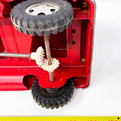 VINTAGE 18â€ TONKA METAL CONCRETE MIXER TRUCK