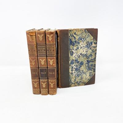 1911 â€œRIDPATHâ€™S HISTORY OF THE UNITED STATESâ€ - 4 VOLUMES