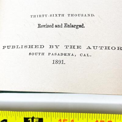 1891 â€œPERFECT LOVEâ€ BY REV. J. A. WOOD HARDBACK BOOK