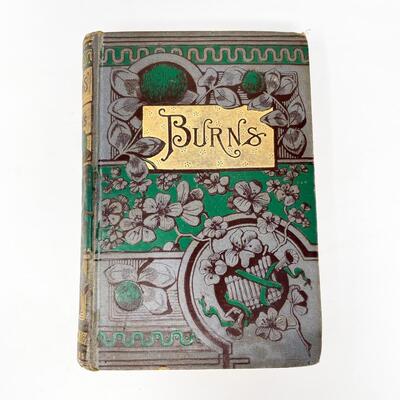 1885 â€œTHE POETICAL WORKS OF ROBERT BURNSâ€ HARDBACK BOOK