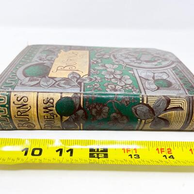 1885 â€œTHE POETICAL WORKS OF ROBERT BURNSâ€ HARDBACK BOOK