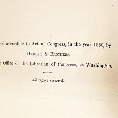 1880 â€œBEN-HUR: A TALE OF THE CHRISTâ€ BY LEW WALLACE HARDBACK BOOK