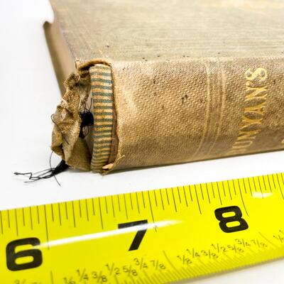 MID-1800S â€œTHE HOLY WARâ€ BY JOHN BUNYAN HARDBACK BOOK
