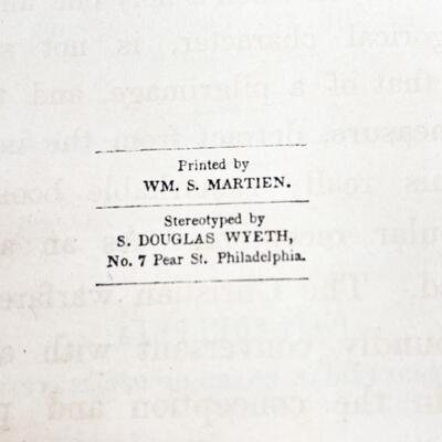 MID-1800S â€œTHE HOLY WARâ€ BY JOHN BUNYAN HARDBACK BOOK