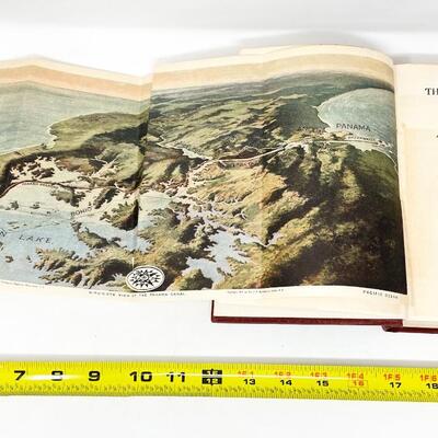 1913 â€œTHE PANAMA CANALâ€ BY FREDERIC J. HASKIN HARDBACK BOOK
