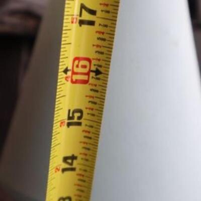 Antique Victorian fine china & brass lamp