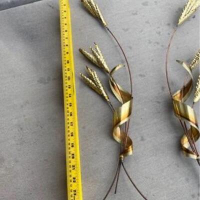 Vintage Wall Hanging Wheat Stalks