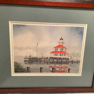Framed artist Proof by Peter Briant - A