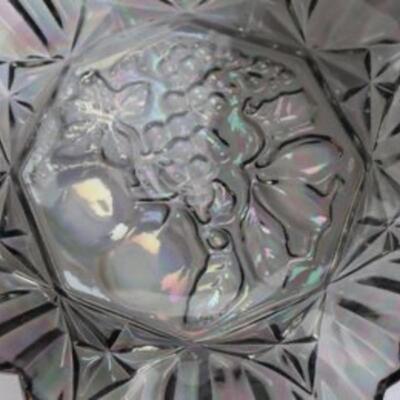 Vintage carnival  glass catchall