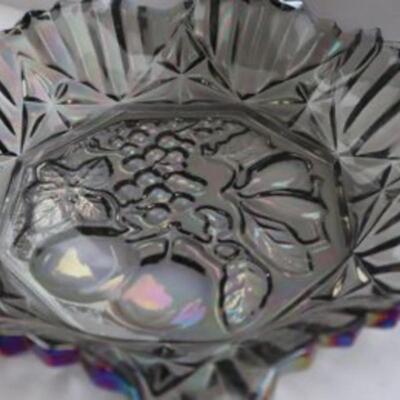 Vintage carnival  glass catchall