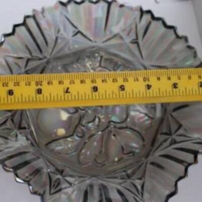 Vintage carnival  glass catchall