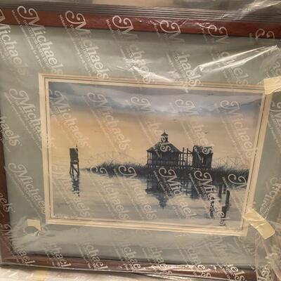 Framed artist proof by Peter Briant - B