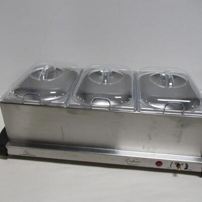 4.5 Quart Buffet Server With Warming Tray
