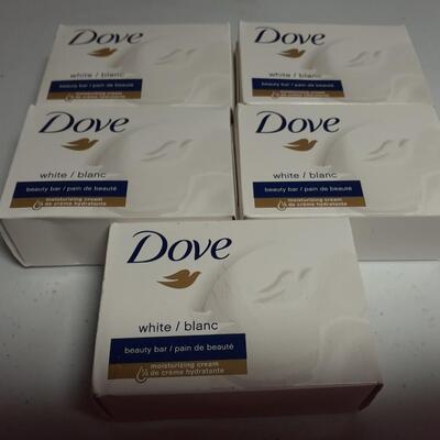 5 bars of Dove soap