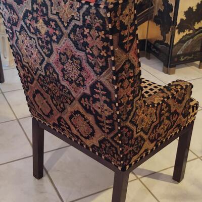 Two Wingback Chairs
