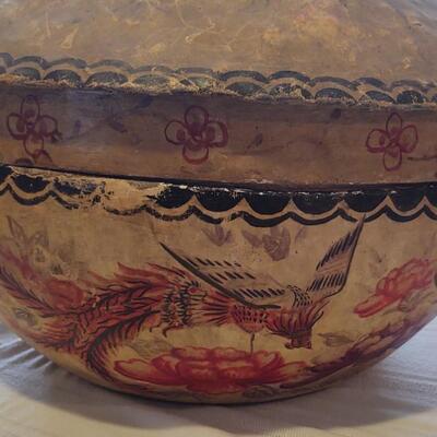 Antique Sewing Basket